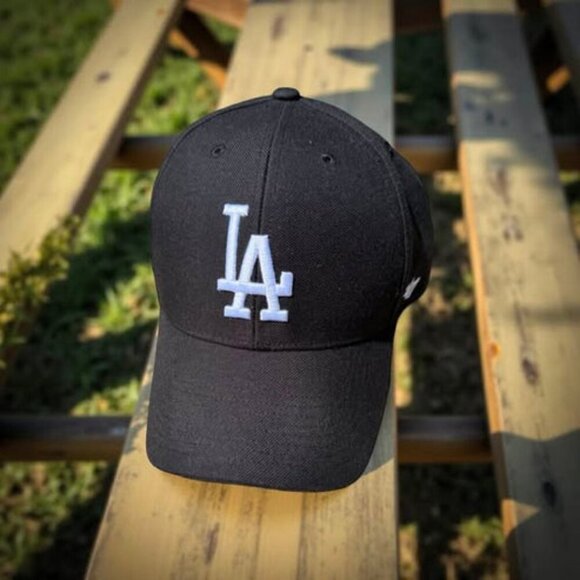 DODGERS Other - 47 Los Angeles Dodgers Black MLB Clean Up Cap - One-Size